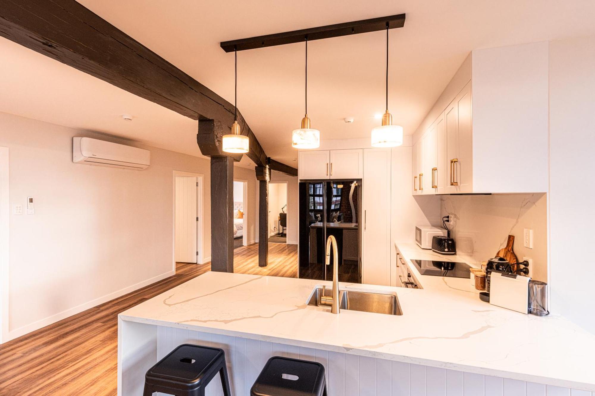 Johnston Apartments - Award-Winning Building, Your Unforgettable Stay Whanganui Exterior photo