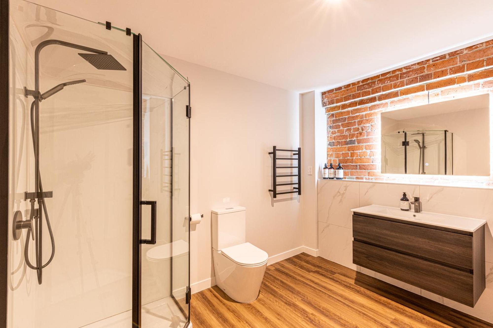 Johnston Apartments - Award-Winning Building, Your Unforgettable Stay Whanganui Exterior photo