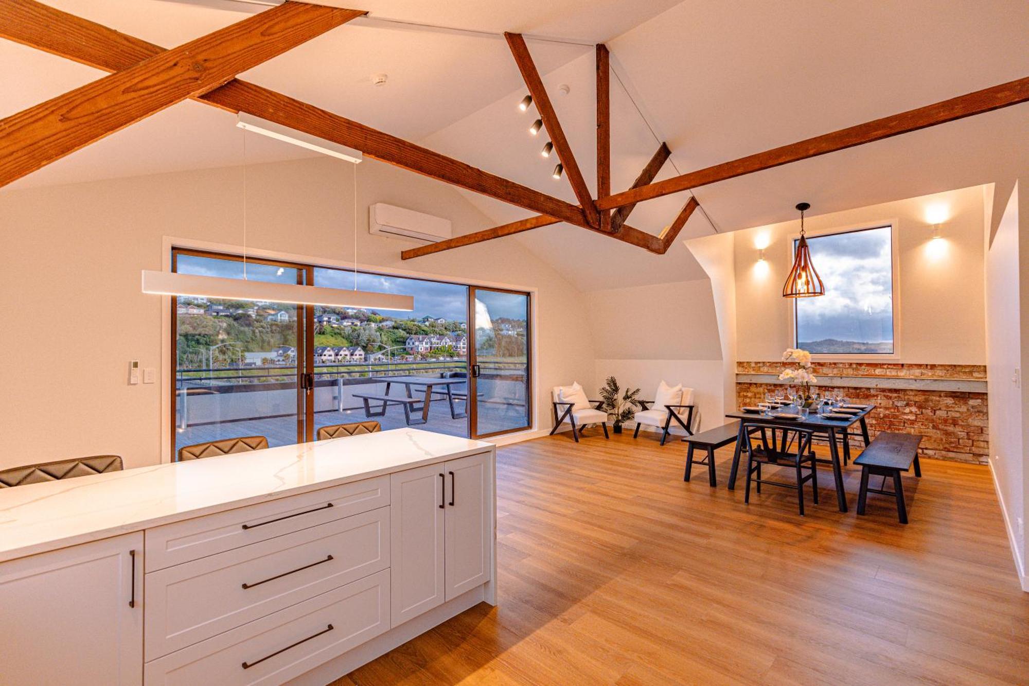 Johnston Apartments - Award-Winning Building, Your Unforgettable Stay Whanganui Exterior photo