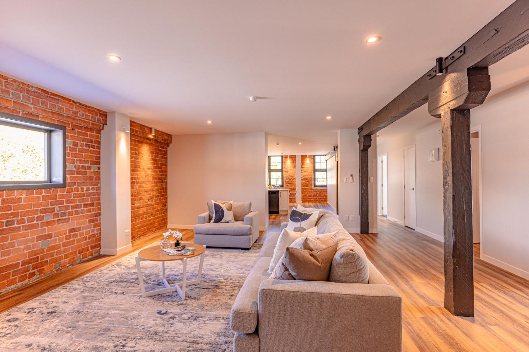 Johnston Apartments - Award-Winning Building, Your Unforgettable Stay Whanganui Exterior photo