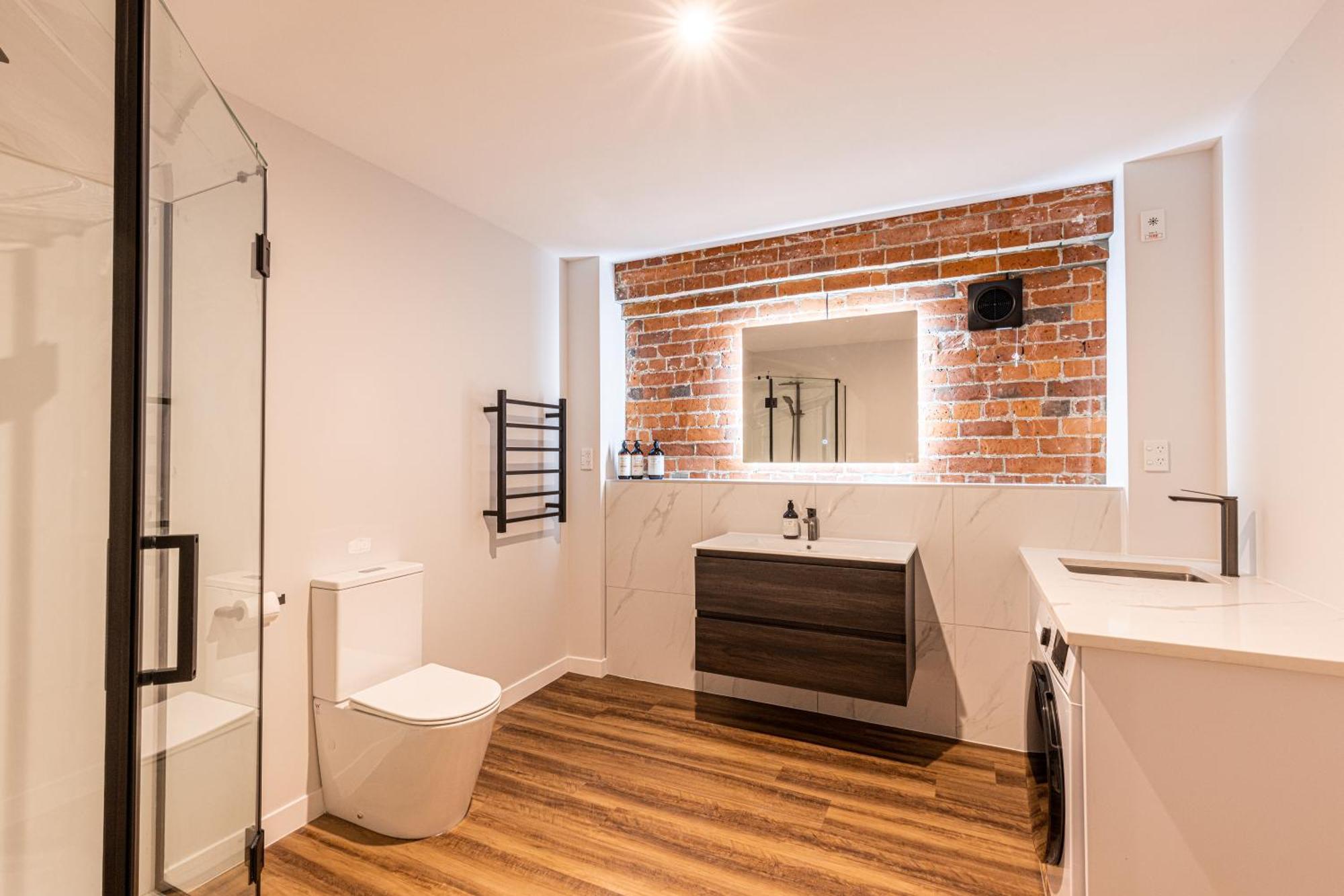 Johnston Apartments - Award-Winning Building, Your Unforgettable Stay Whanganui Exterior photo